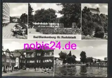 07422 Bad Blankenburg Heim Freibad Burg o ca.1983