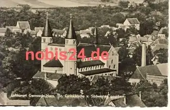 06507 Gernrode Harz St. Cyriakikirche   *ca.1964