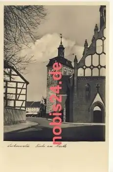 14943 Luckenwalde Kirche am Markt *ca.1940
