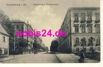09669 Frankenberg Realschule Bürgerschule o 1928