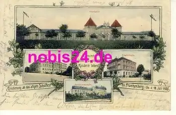 09669 Frankenberg Sachsen Schulfest  o 18.7.1906