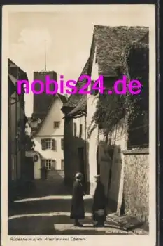 65385 Rüdesheim Oberstrasse alter Winkel *ca.1935