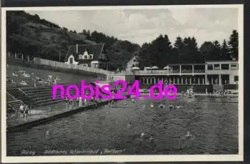 66663 Merzig Schwimmbad Heilborn *ca.1940