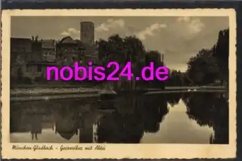 Mönchengladbach Geroweiher Abtei  *ca.1930