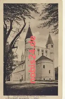 06507 Gernrode Harz Stiftskirche o 30.12.1927