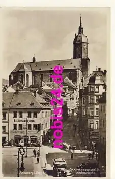 09456 Annaberg Kirchgasse Annenkirche o 1929
