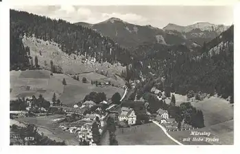 Mürzsteg mit Hohe Proles * ca. 1936