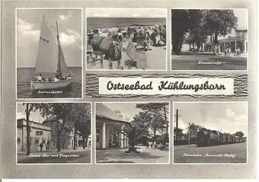 18225 Kühlungsborn mit Kleinbahn "Rasender Roland" o 11.8.1965