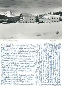 Seefeld Pension Hochegg Tirol gebr. ca. 1950