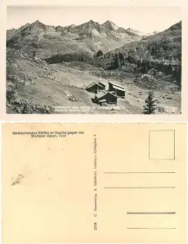 Gaislacheralpe im Oetztal Berghütte * ca. 1930