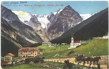 Trafoi Hotel und Pension zur schönen Aussicht o 17.7.1925