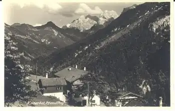Kaisertal Berghütte Pfandlhof * ca. 1924