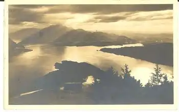 rigi-Känzeli Abendstimmung o 2.8.1924