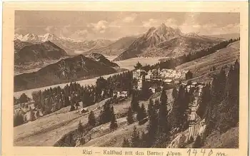 Rigi Kaltbad mit den Berner Alpen o 29.7.1924
