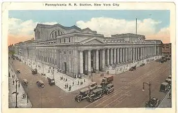 New York City Pennsylvania Station R.R. (Bahnhof) o 11.7.1928