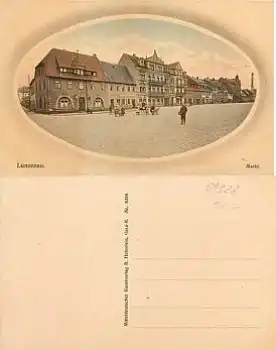 09328 Lunzenau Markt *ca. 1920