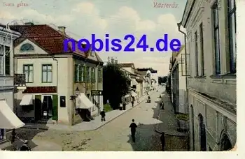 Västeras Stora gatan SCHWEDEN - o 1910