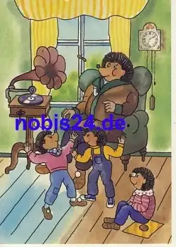 Mecki Igel mit Grammophon Russland *1985