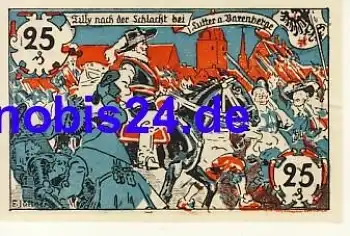 38729 Lutter Notgeld 25 Pfennige um 1920