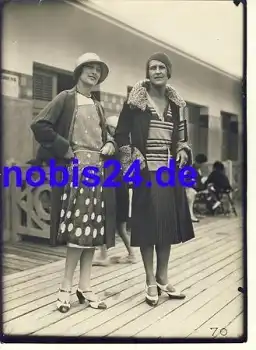 Damen Mode Großfoto ca.A5 um 1930