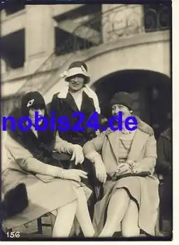 Damen Mode Großfoto ca.A5 um 1930