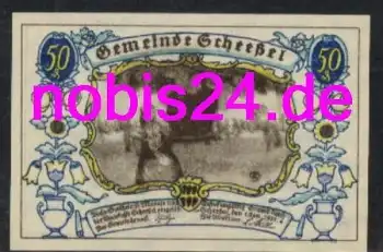 27383 Scheeßel Notgeld 50 Pfennige 1921