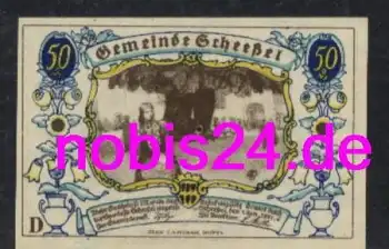 27383 Scheeßel Notgeld 50 Pfennige 1921