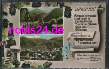 53508 Mayschloss Ahr  Wein o ca.1950