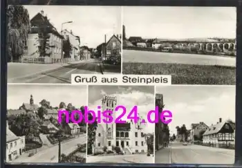 08432 Steinpleis Schloss Brücke o 20.8.1979