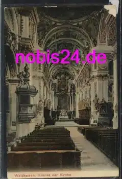 95652 Waldsassen Kirche innen  o 31.7.1911