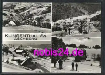 08248 Klingenthal Aschberg im Winter o 13.2.1980
