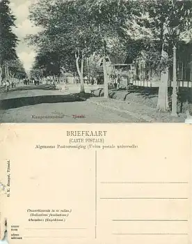 Java Tjimahi Kampementsstraal Nederlands-Indië Hindia-Belanda *ca. 1910