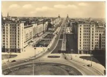 Berlin Stalinallee o 4.7.1956