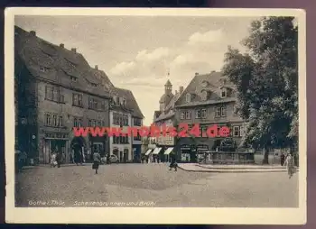 99867 Gotha Schellenbrunnen und Brühl *ca. 1940