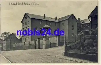 99518 Bad Sulza Solbad Litfasssaeule*ca.1955