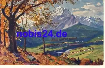 Graubünden Künstlerkarte  o 1947