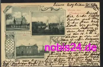 24601 Wankendorf Mühle Kirche Denkmal o 5.7.1899