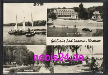 15526 Bad Saarow Pieskow Mehrbildkarte Gasthaus  o um 1973