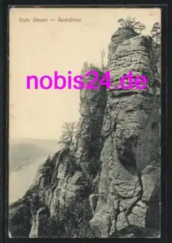 01847 Basteifelsen Kletterfelsen Sächsische Schweiz o ca.1930