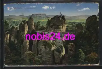 01847  Bastei Brücke Sächsische Schweiz o 19.7.1925