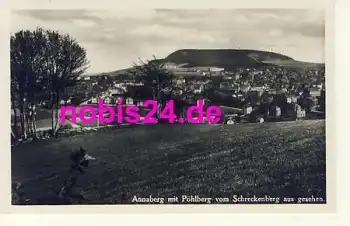 09456 Annaberg mit Pöhlberg o 5.1.1929