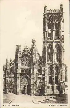 Dieppe LÈglise St. Jacques * ca. 1915