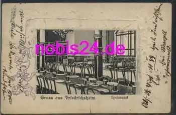 79429 Friedrichsheim Gasthaus Prägekarte o 12.2.1910