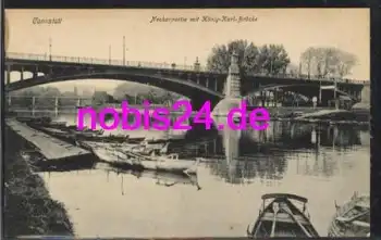 Cannstatt Stuttgart König Karl Brücke  ca.1915