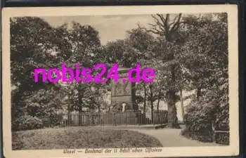 46483 Wesel Denkmal der 11 Schillschen Offiziere  *ca.1930