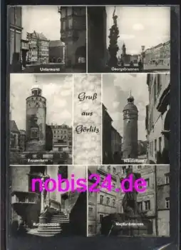 Görlitz Untermarkt Brunnen *ca.1968