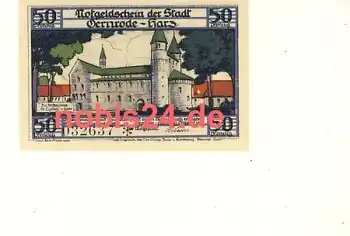 06485 Gernrode Notgeld 50 Pfennige um 1920