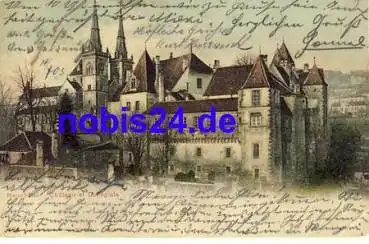 Neuchatel Schloss o 1903