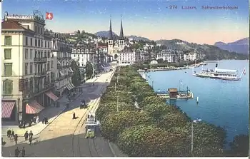 Luzern Schweizerquai * ca. 1930