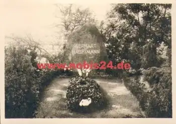 18565 Hiddensee Gerhart Hauptmann Grab *ca. 1960